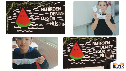 ÖZEL ANKARA BİLTEK İLKOKULU'NDAN BARIŞ VE UMUT MESAJI