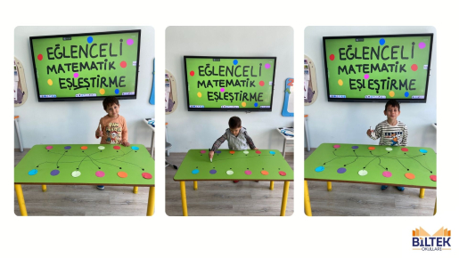 ÖZEL ANKARA BİLTEK ANAOKULU'NDA RENKLERLE EĞLENCELİ MATEMATİK