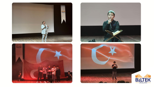 ÖZEL ANKARA BİLTEK ORTAOKULU 15 TEMMUZ'U ANMA PROGRAMI